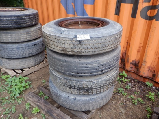 (13) Assorted Tires and (10) Rims