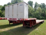 1995 TALBERT 48' Spread Axle Step Deck Trailer, VIN# 40FL04825S1012147, equ