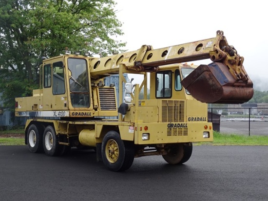 (Unit# 15-162) 1996 GRADALL Model XL4100 Rubber Tired Hydraulic Excavator,