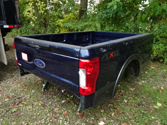 UNUSED 2019 FORD Super duty 8' Pickup Bed, with backup camera and 4x4 decal
