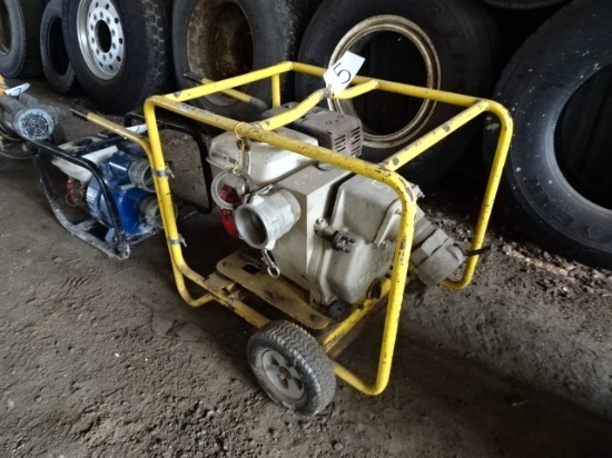 WACKER PT3A, 3" Gas Powered Portable Trash Pump