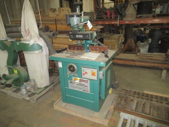 1998 GRIZZLY Model 95912, Z Series, Heavy Duty Wood Spindle Shaper, powered