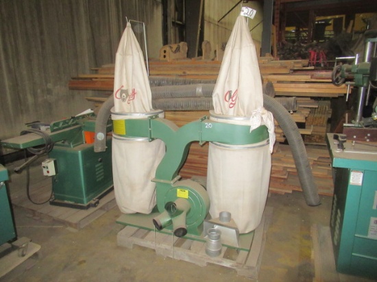 1996 GRIZZLY Model G1030 Dust Collector, s/n 8521013, powered by 220 volt s