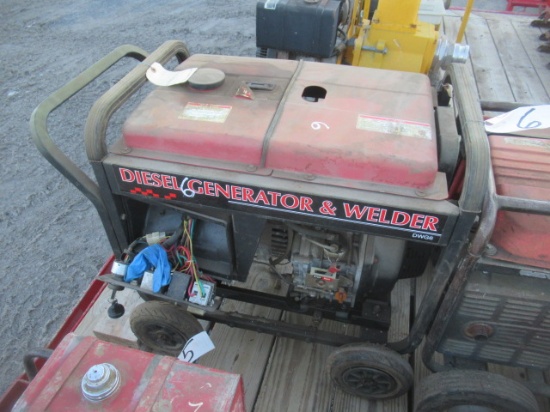Diesel Powered Welder/Generator (Relay Needs Replaced)