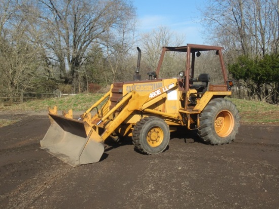 1987 CASE Model 480E LL, 4x4 Skip Loader, s/n 17003835, powered by Case die