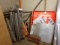 Signs, Sign Stands, and Caution Tape (BUYER MUST LOAD)