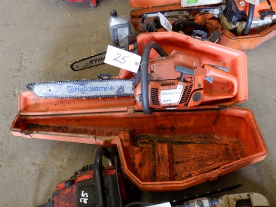 HUSQVARNA 345 and HOMELITE 330 Chain Saws