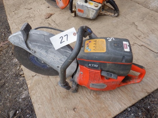 HUSQVARNA 770 Demo Saw