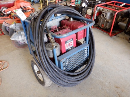 RGC Hydra-Cart Walk Behind Hydraulic Concrete Saw, with RGC H-16 hydraulic