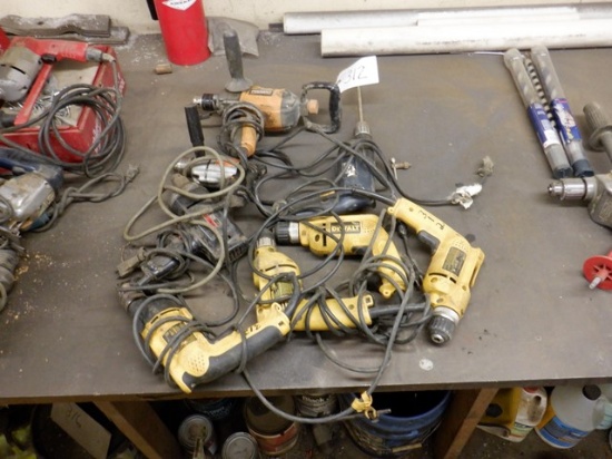 (9) Electric Drills