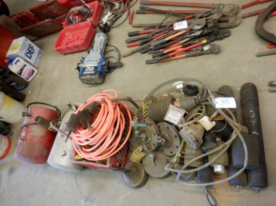 Pipe Test Plugs, Air Tanks, and Accessories