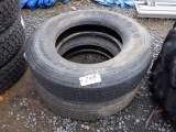 (2) 10R22.5 Tires