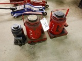 (3) Hydraulic Bottle Jacks