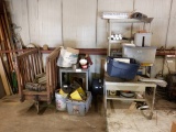 Construction and Building Materials (Remainder of 1/2 of Mezzanine With The