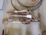 (3) Pneumatic Chipping Hammers and Spades