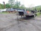 Shop Made Tandem Axle Rigid Neck Trailer, VIN# SW81906PA, equipped with 8' rigid neck, 20' level