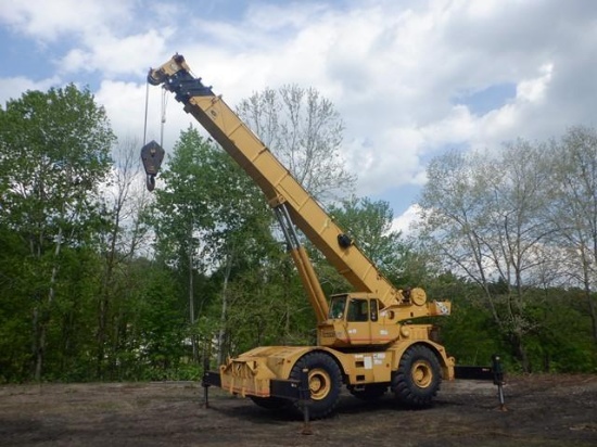 1976 GROVE Model RT75S, 50 Ton Hydraulic Rough Terrain Crane, s/n 37997, powered by Cat 3208 diesel
