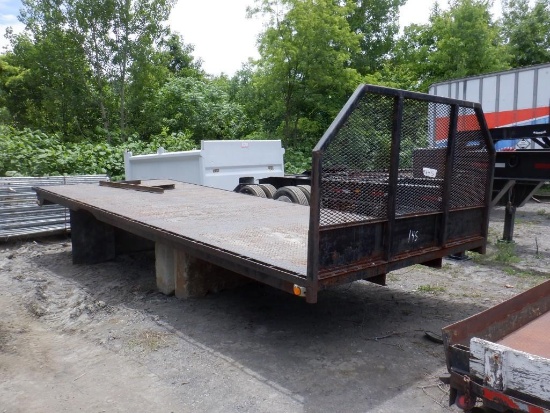26' Diamond Plate Flatbed Body