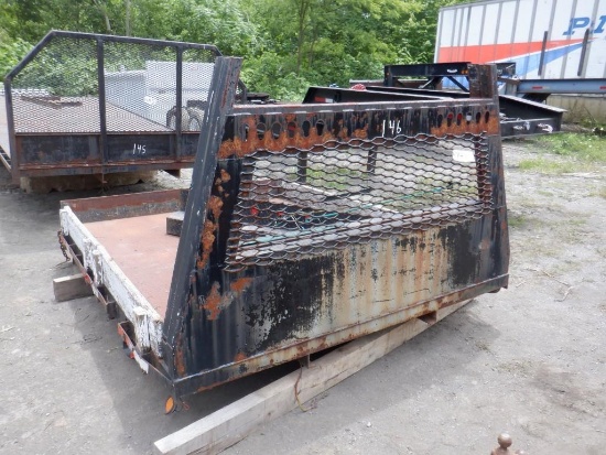 9' Diamond Plate Flatbed Body