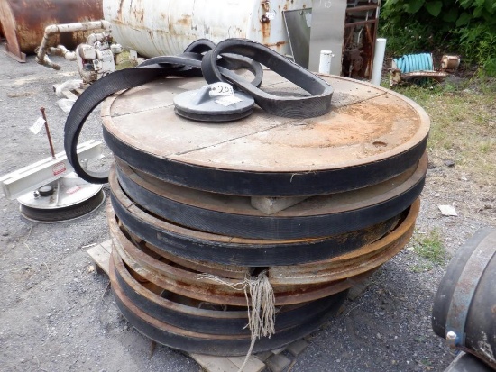 (7) 60" Pipe Plugs, with pneumatic bladder
