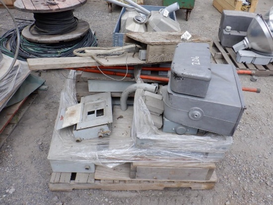 (4 Pallets) Electrical Boxes