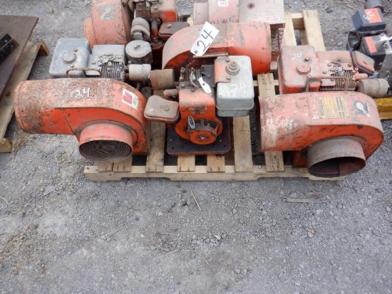 (3) Gas Blowers (1 Not Running)
