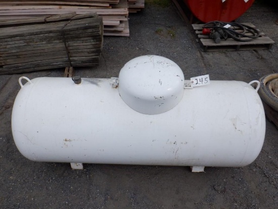 120 Gallon Horizontal Propane Tank