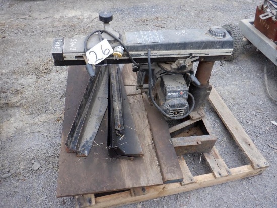 DEWALT 10" Radial Arm Saw (Not Running)