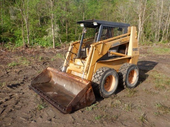 1999 CASE Model 1845C Skid Steer Loader, s/n JAF0274537, powered by Case 4 cylinder diesel engine