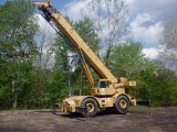 1982 GROVE Model RT755, 50 Ton Hydraulic Rough Terrain Crane, s/n 50715, powered by Cat 3208 diesel