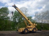 1976 GROVE Model RT75S, 50 Ton Hydraulic Rough Terrain Crane, s/n 37997, powered by Cat 3208 diesel