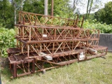 (7) 12' Sections of Bidwell Work Bridge and (2) BIDWELL Extendable Work Bridges