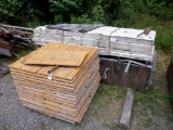 (16) 4'x10' Rubber Concrete Stamps; (34) 2'x4' Rubber Concrete Stamps, and Plastic Stone Face Form