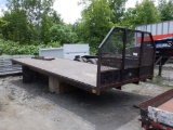 26' Diamond Plate Flatbed Body