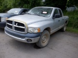 2004 RAM Model 1500, 4x4 Crew Cab Pickup Truck, VIN# 1D7HU18N44S773504, powered by 4.7L gas engine