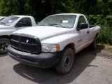 2004 RAM Model 1500, 4x4 Pickup Truck, VIN# 1D7HU16N44J110345, powered by 4.7L gas engine and