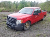 2011 FORD Model F-150XL, 4x4 Quad Cab Pickup Truck, VIN# 1FTEX1EM7BKD12827, powered by V-6 gas