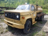 1981 GMC Model C6000 Single Axle Water Truck, VIN# 1GDG6D1F0BV565499, powered by Detroit 8 cylinder