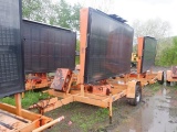 2005 PSI Portable Solar Message Board, s/n 5603, VIN# 1P91617125G301119, equipped with model CPU-2M