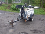 WACKER Model LTC4L Portable Light Plant, s/n 5474368, powered by Lombardini 3 cylinder diesel