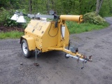 WACKER Model LT4 Portable Light Plant, s/n 763501019, powered by Isuzu 3 cylinder diesel engine,