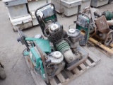 (8) Gas Foot Compactors (Not Running) (2 Pallets)