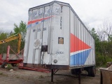 1980 COMET 28' Single Axle Aluminum Van Trailer, Trailer, VIN# A5802870, equipped with rear doors,