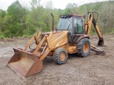 1993 CASE Model 580 Super K, 4x4 Tractor Loader Extend-A-Hoe, s/n JJG0172613, powered by Case 4