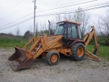 1990 CASE Model 580K, 4x4 Tractor Loader Backhoe, s/n JJG0023814, powered by Case 4 cylinder diesel