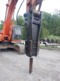 KENT Model KHB40G Hydraulic Demolition Hammer, s/n 2683. In good condition. (Serial Number Plate