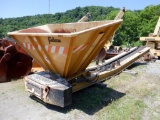 FELCO 1100, 30' Hydraulic Bedding Conveyor, s/n 011-0717-704. In good condition. (Unit# AT-7153)