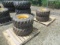 UNUSED (4) DICO 12-16.5 NHS Tires, with rims (New Holland LX885)