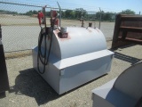 500 Gallon Fuel Tank, with containment and electric pump