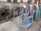 MILLER XMT 304 CC/CV DC Inverter Arc Welder, equipped with Miller S-60 wire feeder, gas bottle, and